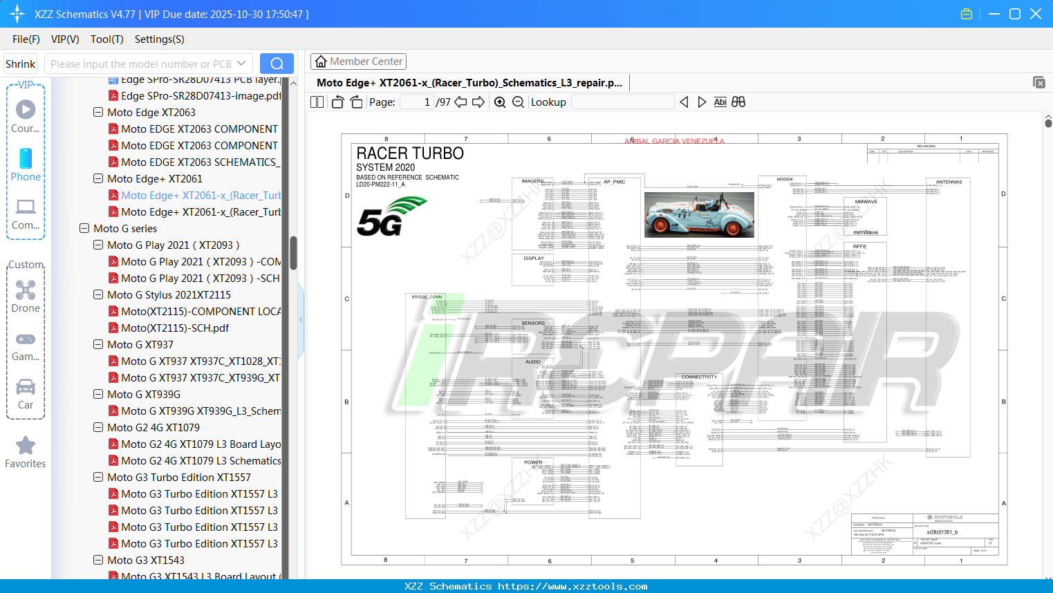 Motorola Moto Edge+ XT2061-x_(Racer_Turbo)_Schematics_L3_repair